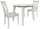 Jofran Inc.Simplicity 3-Piece Dove Dining Set-0