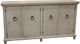 Million Dollar Rustic Nero White 4 Door Console Table-0
