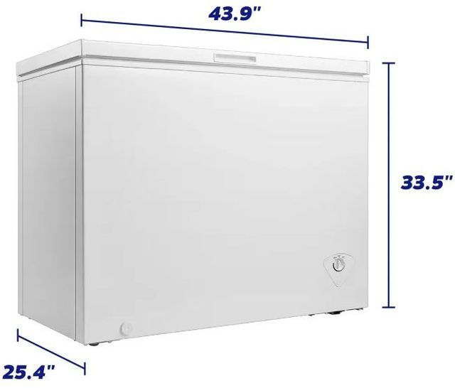 Element® 10.2 Cu. Ft. White Chest Freezer -3