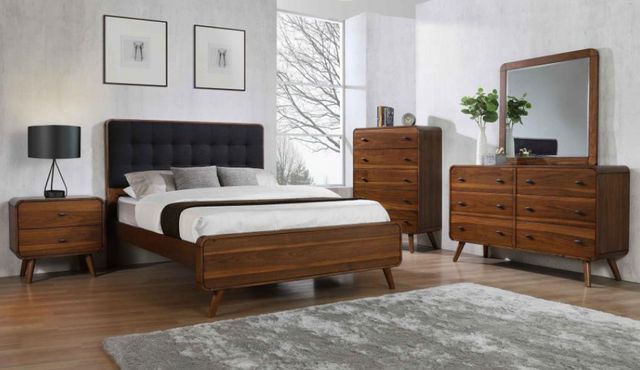 Coaster® Robyn Dark Walnut Dresser with Mirror-4
