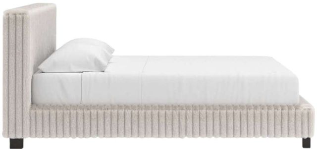 Signature Design by Ashley® Birmonton White King Upholstered Panel Bed-2
