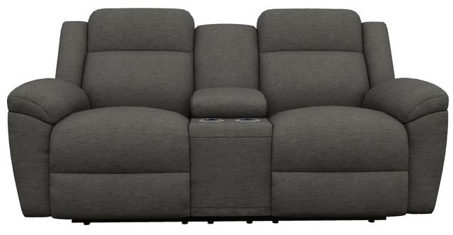 La-Z-Boy® Joel Slate Power Reclining Loveseat with Console, Headrest, and Lumbar-1