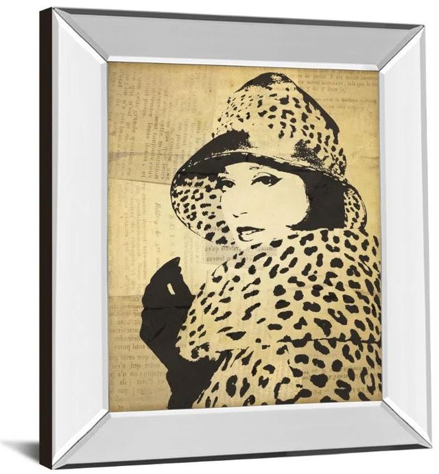 Classy Art Fashion News Ill by Wild Apple Graphics Mirror Framed Wall Art-1