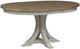 Liberty Furniture Farmhouse Reimagined 5-Piece Antique White/Chestnut Pedestal Dining Set-1