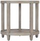 Bernhardt Albion Pewter Round Side Table-3