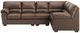 Signature Design by Ashley® WillowBend 3-Piece Umber 38" L-Shape Sectional-1