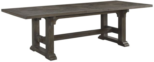 Mazin Furniture Sarasota 7-Piece Driftwood Brown/Gray Dining Set-1