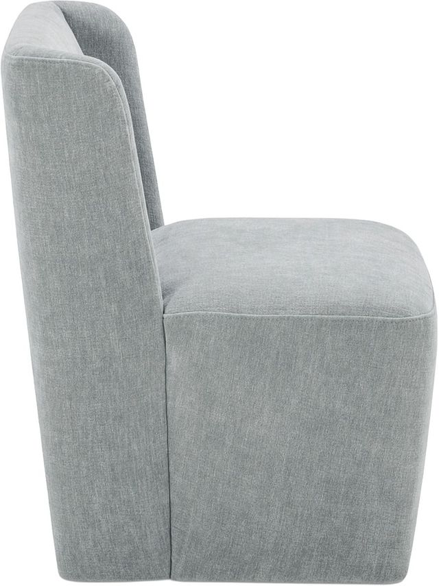 Moe's Home Collection Cormac Slate Green Rolling Dining Chair-2