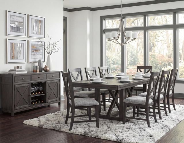 Legacy Classic Briarwood Sable Trestle Dining Table-2