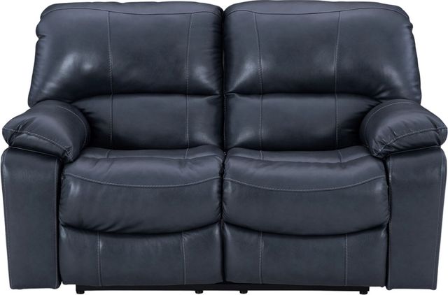 Signature Design by Ashley® Leesworth Ocean Power Reclining Loveseat-1