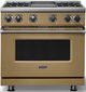 Viking® 7 Series 36" Golden Hour Pro Style Natural Gas Range with Griddle-0