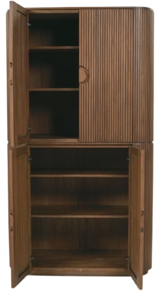 Rowe® Kindred Sesame Tall Cabinet-2