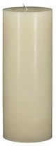 A & B Home 2-Piece Ivory Unscented Soy Wax Pillar Candle Set-1
