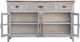 International Furniture Direct Sahara Brown/White Console-3