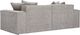 TOV Furniture Mindy Taupe Modular Loveseat-4