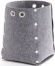 Giftcraft Gray Collapsible Basket-0
