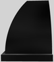 Vent-A-Hood® Designer Series 60" Black Wall Mounted Range Hood-4
