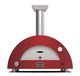 Alfa Moderno 2 Pizze 38" Ruby Red Natural Gas Pizza Oven-0