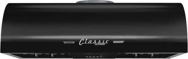 Unique® Appliances Classic Retro 30" Midnight Black Wall Mounted Range Hood-0