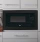 GE Profile™ 1.1 Cu. Ft. Black Countertop Microwave-3