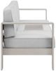 Linon Key Largo Gray Aluminum/Fabric Outdoor Sofa-4