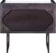 Moe's Home Collection Paloma Black Nightstand with White Marble Top-4