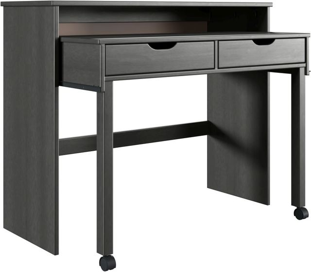 Linon Cary Gray Console Desk-2