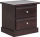Mako Wood Furniture Inc. Soho 22" x 21.5" Nightstand-0