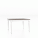 Canadel Customizable Gourmet 48" VA Turnip Foot Dining Table -2