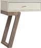Brassex Inc. Ivory/Hazelnut Console Table-1