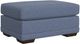 Flexsteel® Customizable Jewel Fabric Ottoman-0