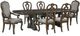 Signature Design by Ashley® Maylee 7-Piece Dark Brown Dining Table Set-0
