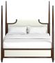 A.R.T. Furniture® Eave Hazelnut Queen Upholstered Poster Bed-1