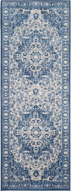 Surya Monaco Ivory/Navy 4'x6' Area Rug-2