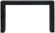 Crestview Collection Hendrix Black Console Table-2
