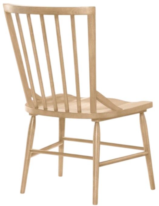 Legacy Classic Xxx's and Ooo's Amber Windsor Dining Side Chair-1