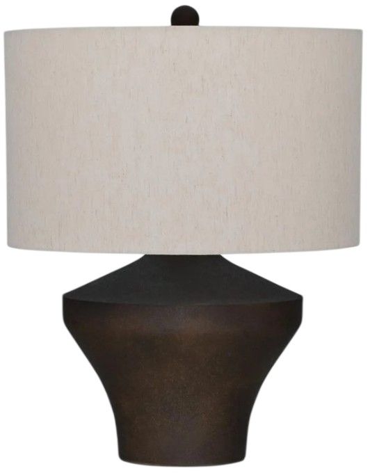 Signature Design by Ashley® Dolanham Distressed Brown Table Lamp-0