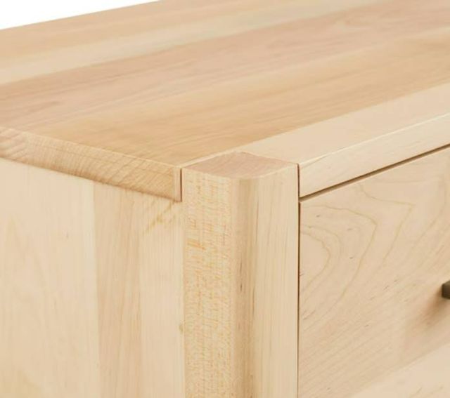Bassett® Furniture BenchMade Parkway Lucent Bedside Table-3