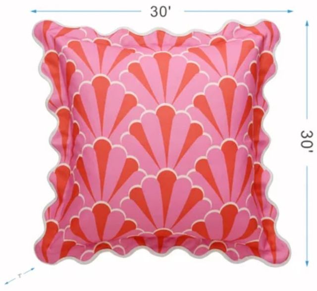 Stylecraft Tamara Day Pink 30" Designer Pillow-2