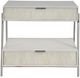 Universal Explore Home™ New Modern Ingrid Polished Nickel Nightstand-2