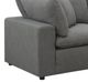 Elements International Cloud 9 3-Piece Garrison Charcoal Sectional-1