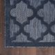 Nourison Home™ Nourison Easy Care Navy Blue 5'x7' Area Rug -2