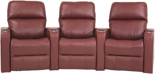 Palliser® Furniture Customizable Elite 3-Piece Manual Reclining Theater Seating with Wedge Arm-0