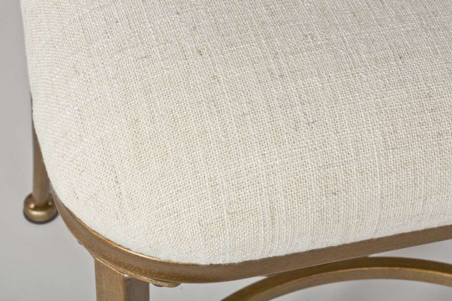 HH2 Home Canal Street Bronze/Cream Vanity Stool-3