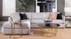 Decor-Rest® Furniture LTD 2068 2-Piece Left-Arm Facing Sofa Sectional and Chaise-3