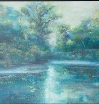 Stylecraft Blue/Gray/Green/White Wall Art-1