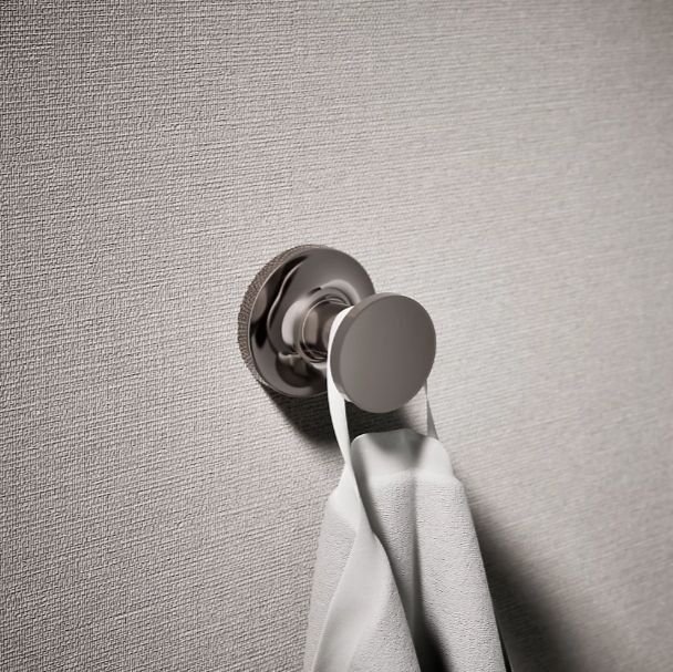 KOHLER® Purist® Vibrant Titanium Robe Hook-1