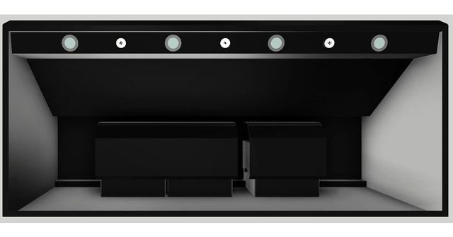 Vent-A-Hood® 54" Black Wall Hood-3