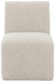 Classic Home Brighton Coastal Sand Upholstered Dining Chair-1