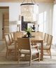 Hooker® Furniture Retreat Dune/Wiley Snow Dining Arm Chair-1